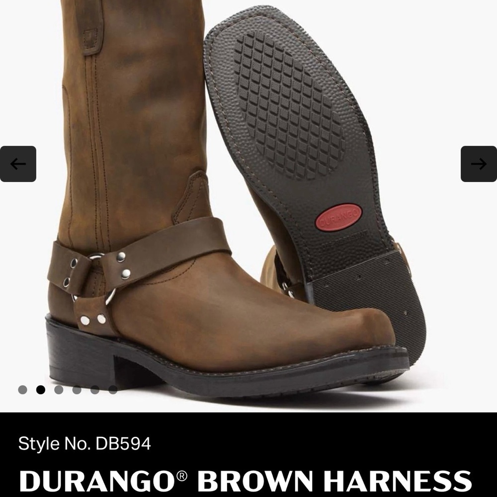 Durango Brown Harness Men's Boots